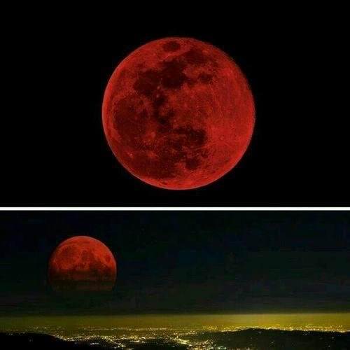 "Kanlı Ay" tutulması büyüledi!