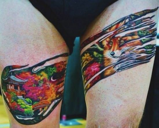 Bu dövmeler gerçekten farksız