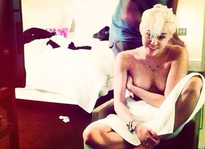 Miley Cyrus yine rahat durmadı!