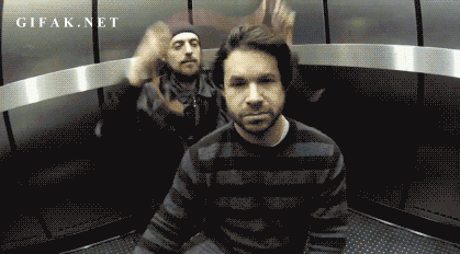 GIF'lerle birbirinden komik şakalar