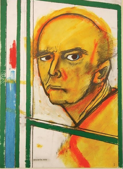 Alzheimer hastası ressamın hastalığı süresince çalışmaları