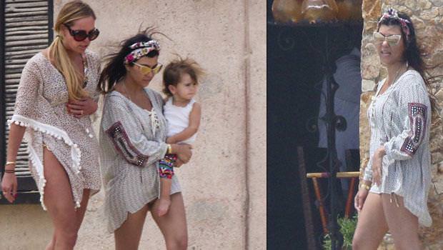 Kourtney Kardashian Paskalya tatilinde