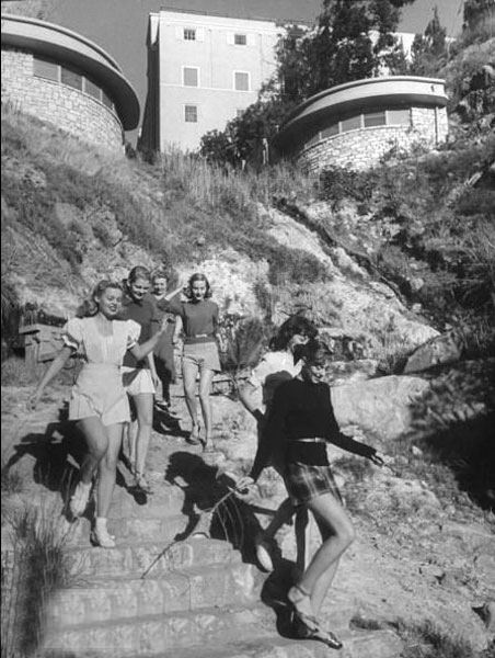 1948'de bir model ajansı kızlarından kareler!