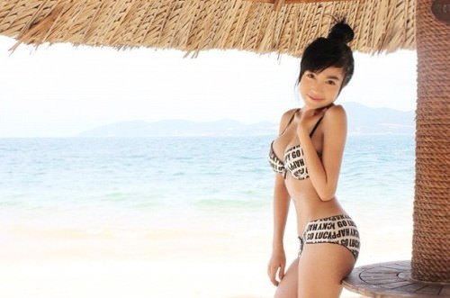 Vietnamlı fotomodel Elly Tran Ha