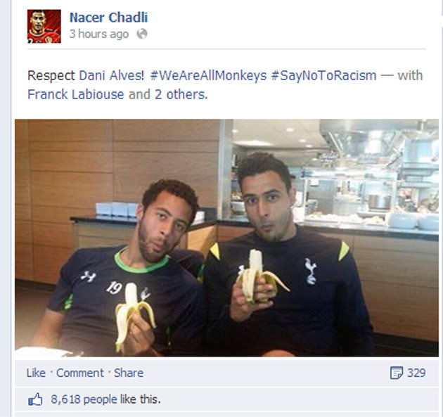 Futbolcular ırkçılığa karşı birleşti