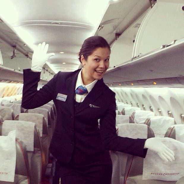 Rus hostesler sosyal medyada!