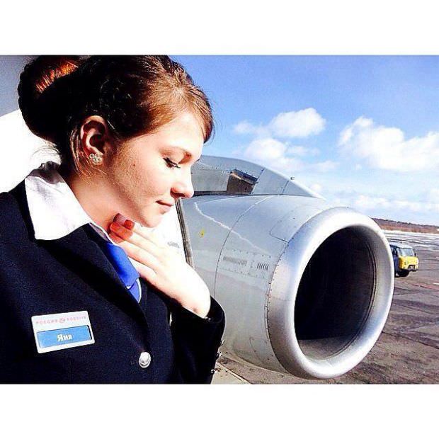 Rus hostesler sosyal medyada!