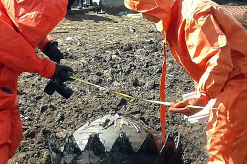 Çin'de UFO dehşeti