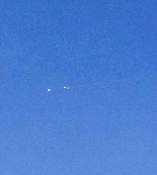 Çin'de UFO dehşeti