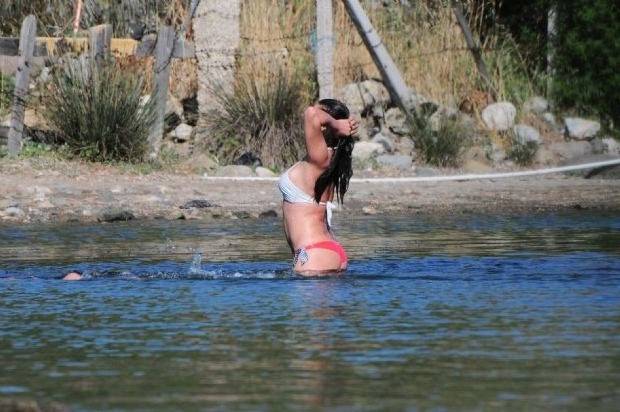 Nurgül Yeşilçay yaza erken girdi