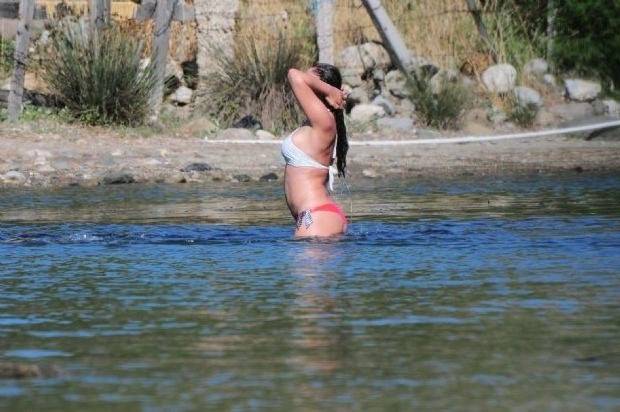 Nurgül Yeşilçay yaza erken girdi