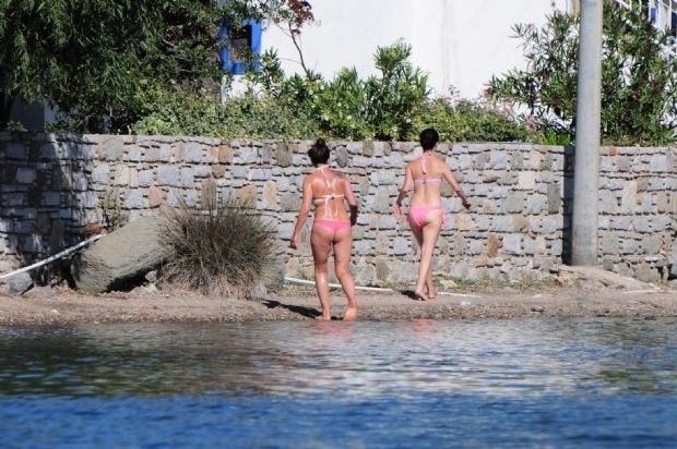 Nurgül Yeşilçay yaza erken girdi