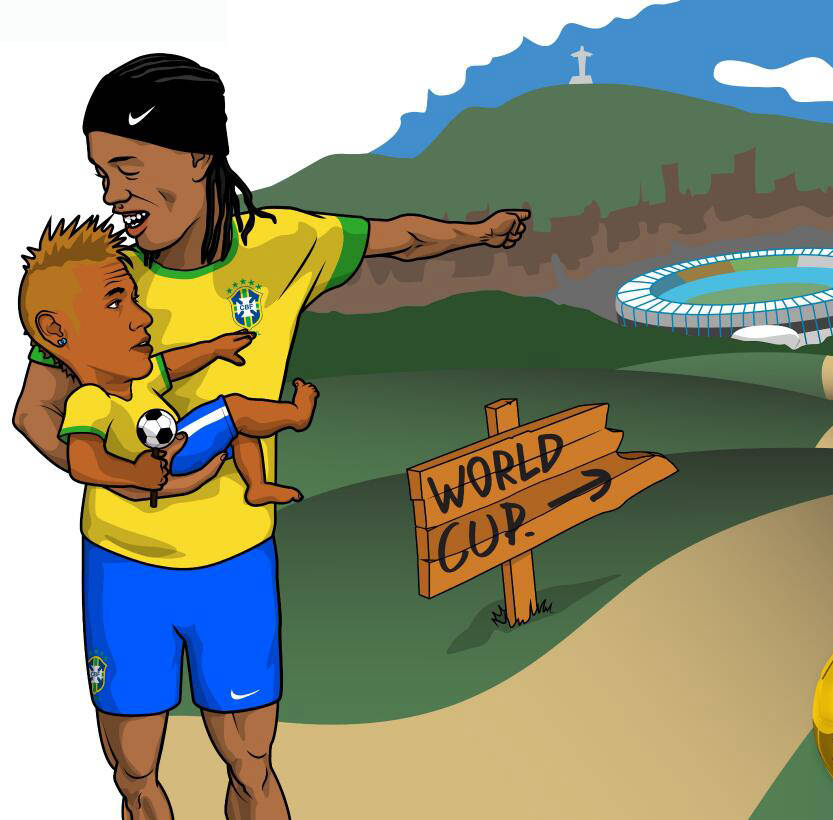 Twitter fenomeninden futbolcu çizimleri