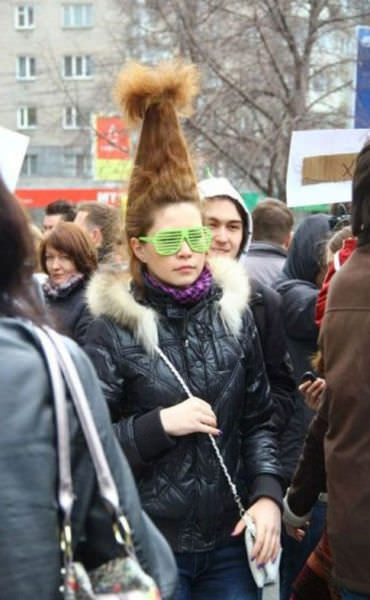 Saç tasarımında enteresan modeller