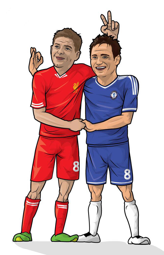 Twitter fenomeninden futbolcu çizimleri