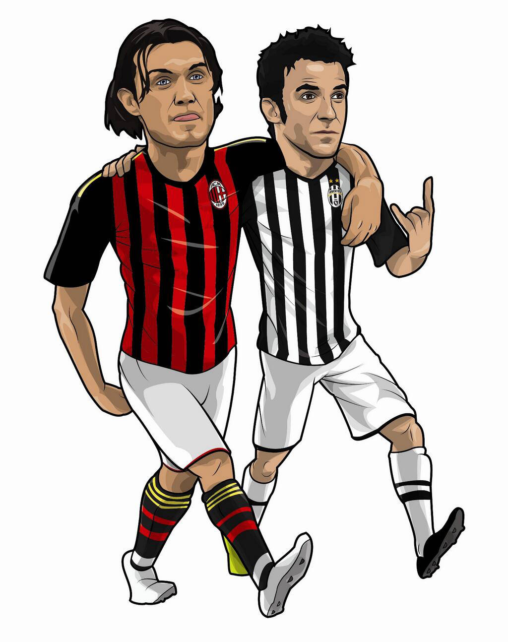 Twitter fenomeninden futbolcu çizimleri