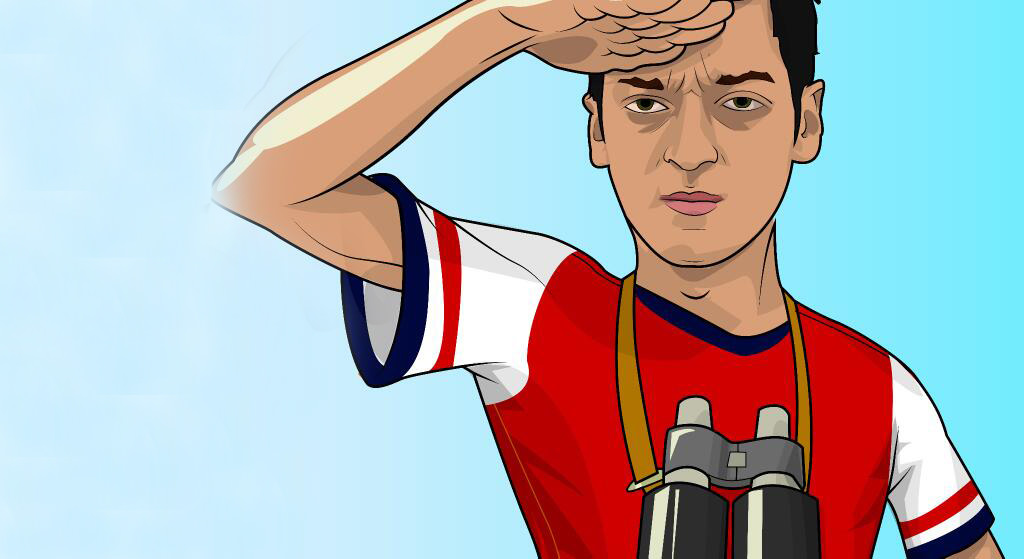 Twitter fenomeninden futbolcu çizimleri