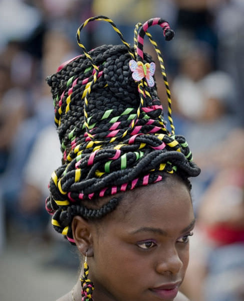 Saç tasarımında enteresan modeller