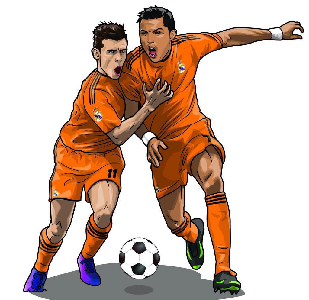 Twitter fenomeninden futbolcu çizimleri