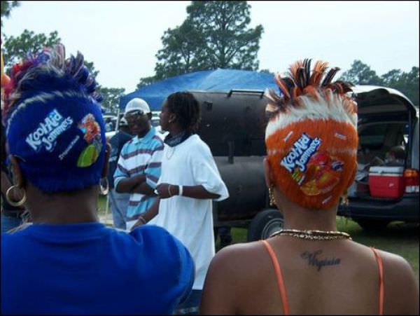 Saç tasarımında enteresan modeller