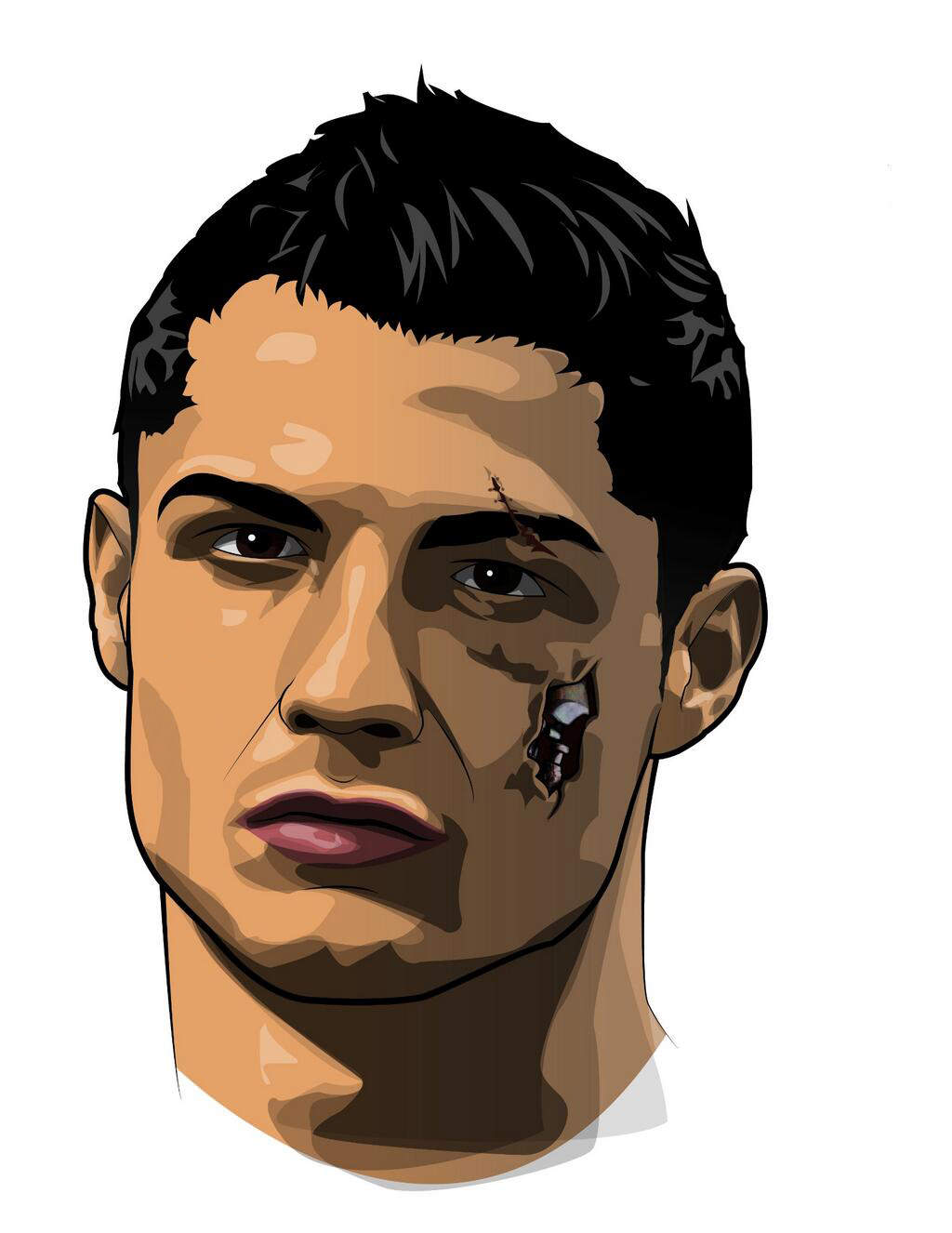 Twitter fenomeninden futbolcu çizimleri