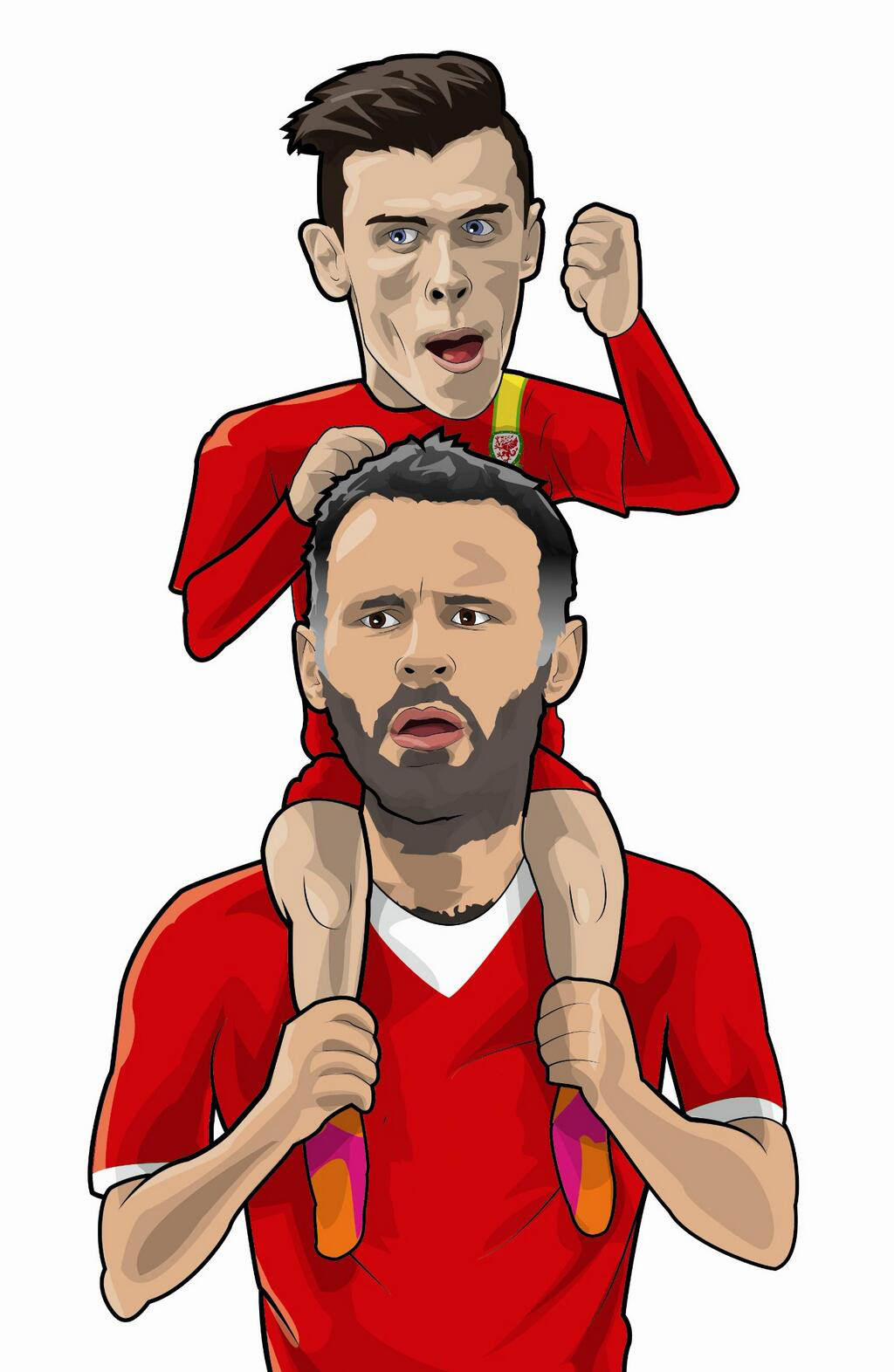 Twitter fenomeninden futbolcu çizimleri