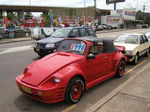 Spor arabaların bir de sahteleri var