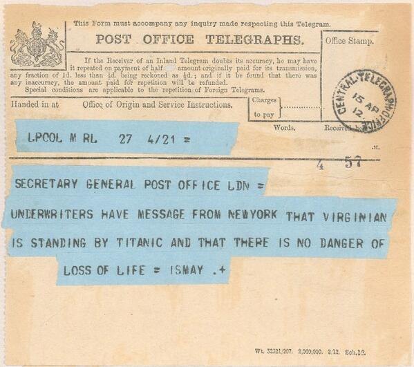 Titanic’ten bilinmeyen fotoğraf ve mektuplar