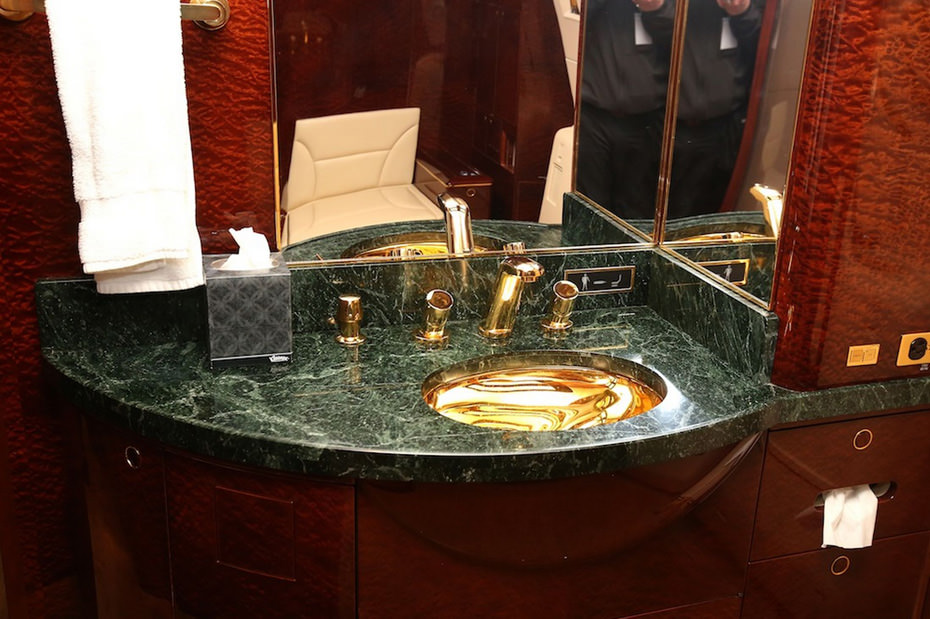 100 milyon dolarlık özel jet