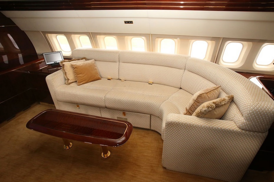 100 milyon dolarlık özel jet