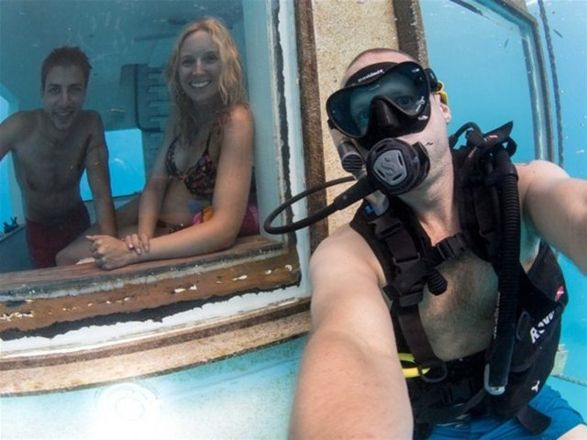 Denizin ortasına bunu yaptılar