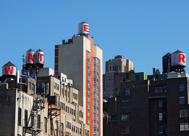 Sanatçılar New York silüetine dokundu