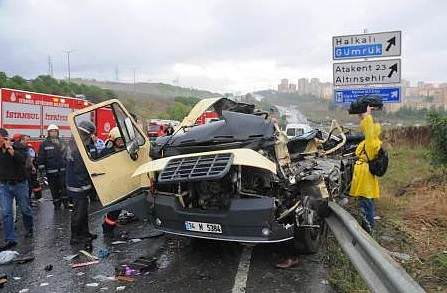 İstanbul'da en çok kaza nerede oluyor ?