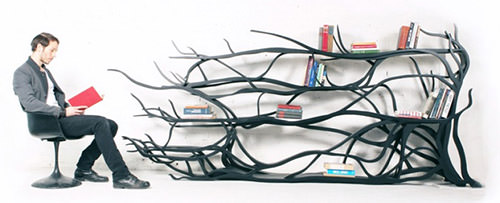 Tasarım harikası kitaplıklar...