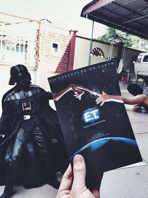 Film afişlerine bir de böyle bakın