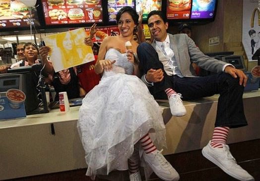 En komik düğün fotoğrafları!