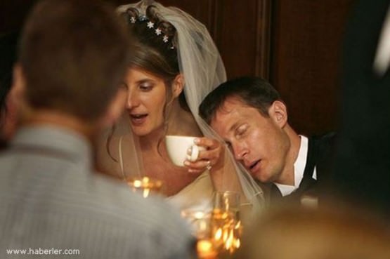 En komik düğün fotoğrafları!