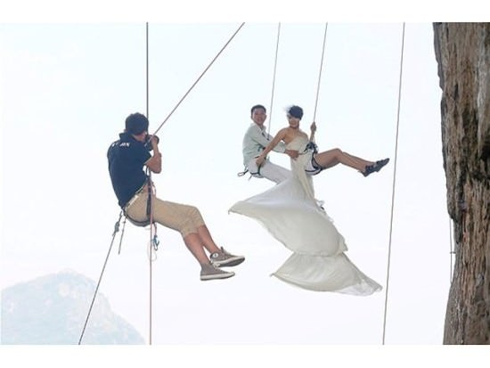 En komik düğün fotoğrafları!