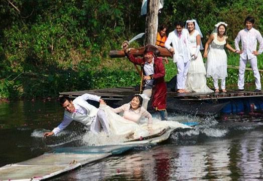 En komik düğün fotoğrafları!