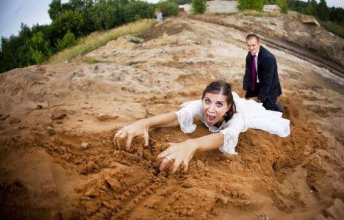 En komik düğün fotoğrafları!