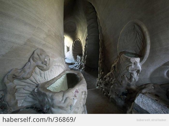 10 yılını bu mağaraya verdi