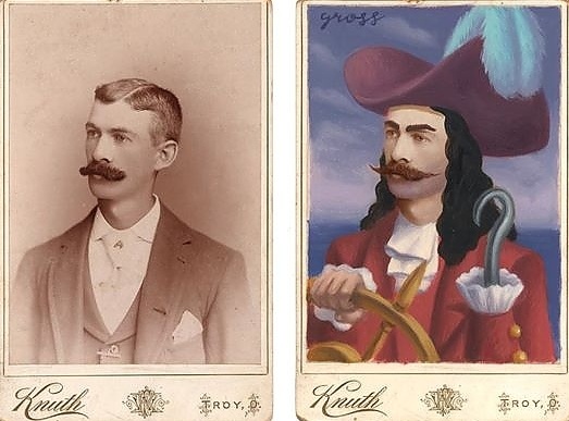 Eski fotoğraflar popüler kültür karakterleriyle birleşince