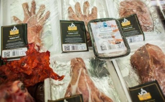 İnsan eti satan kasap