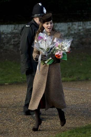 Kate Middleton ve Prens William Noel kutlamasında