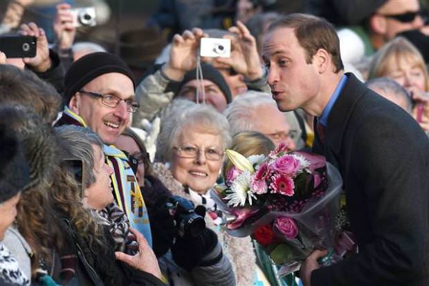 Kate Middleton ve Prens William Noel kutlamasında