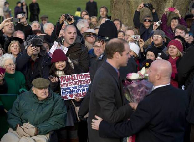 Kate Middleton ve Prens William Noel kutlamasında