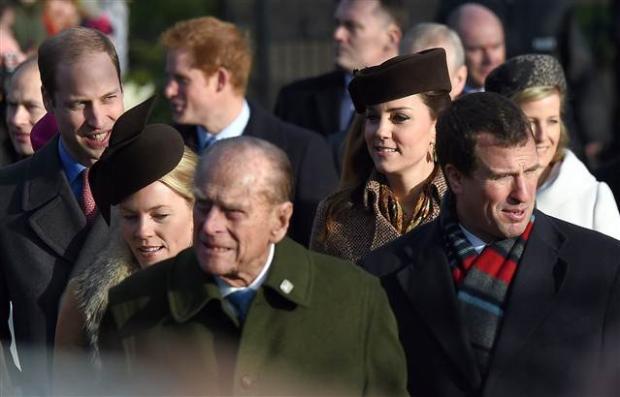 Kate Middleton ve Prens William Noel kutlamasında