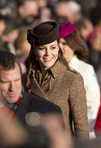 Kate Middleton ve Prens William Noel kutlamasında
