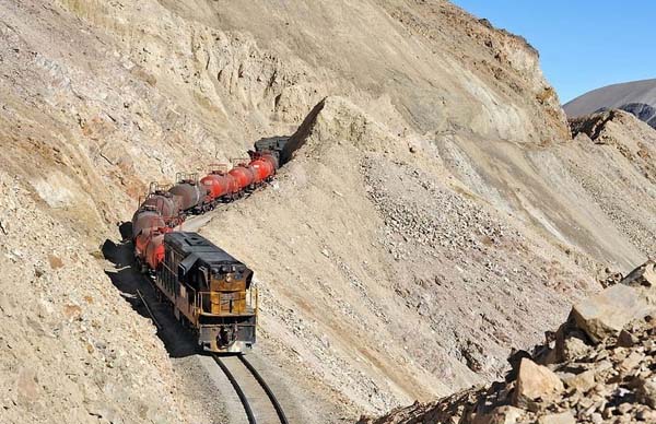 Bulutlara giden tren