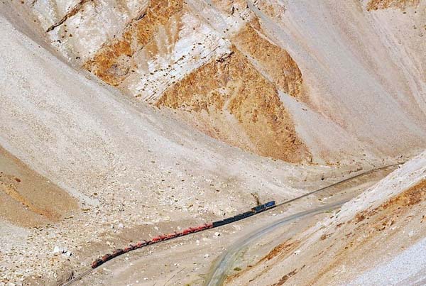 Bulutlara giden tren